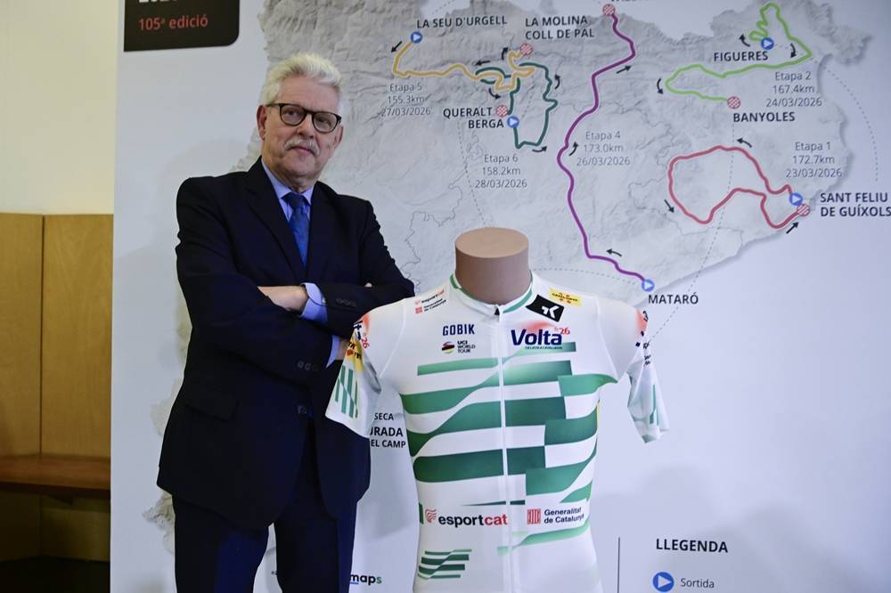 La Volta Ciclista a Catalunya 2026 arrenca el 23 de març amb novetats i un recorregut més obert La Volta Ciclista a Catalunya 2026 arrenca el 23 de març amb novetats i un recorregut més obert