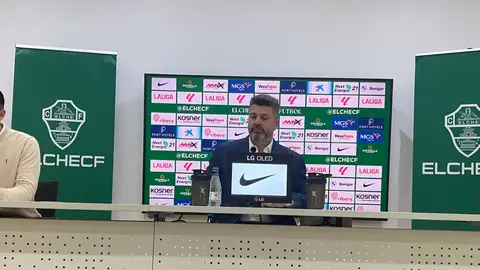 Christian Bragarnik, en sala de prensa. Christian Bragarnik, en sala de prensa.