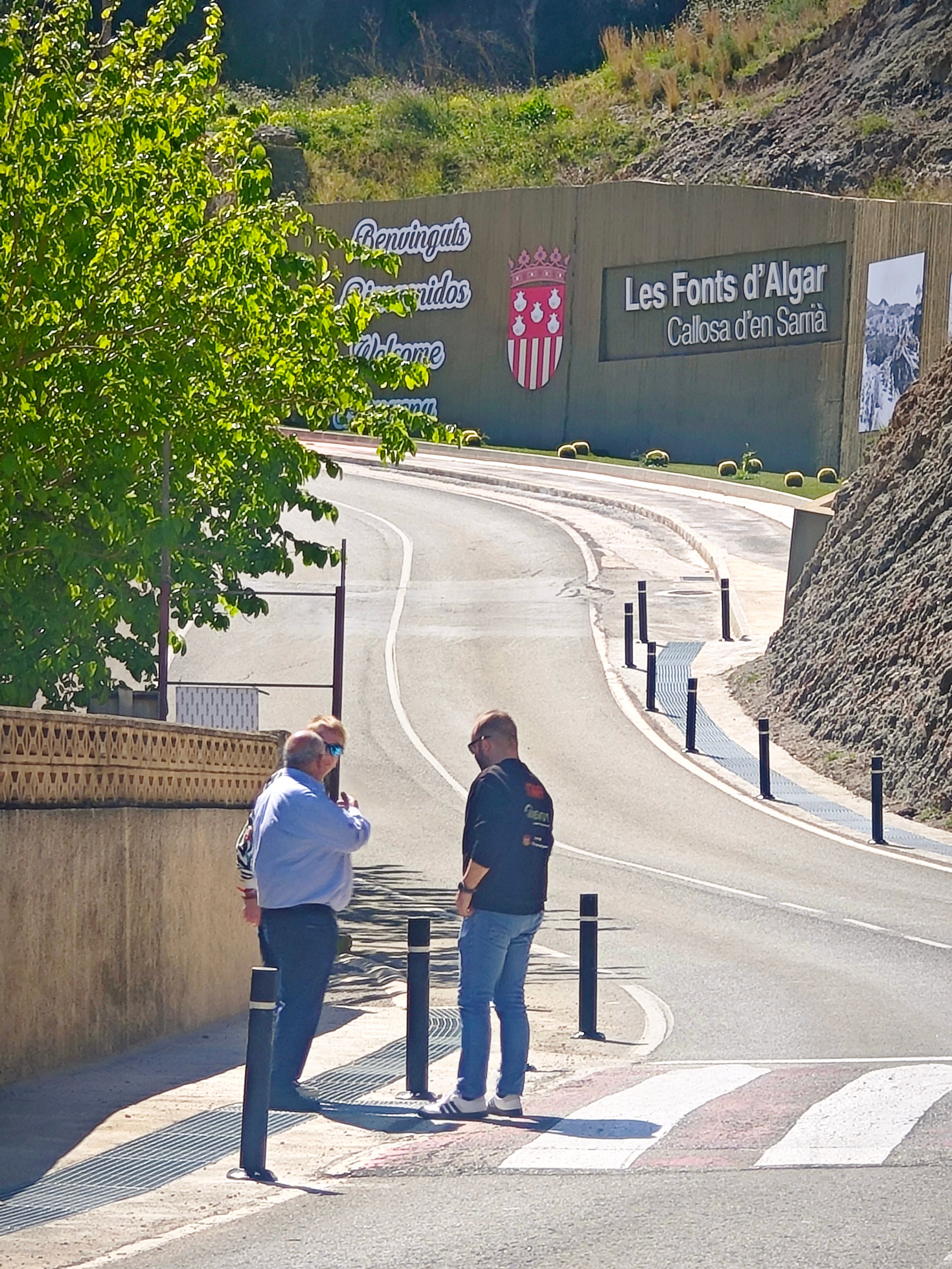 Callosa d’en Sarrià mejora el acceso a las Fuentes del Algar para reforzar la seguridad Callosa d’en Sarrià mejora el acceso a las Fuentes del Algar para reforzar la seguridad