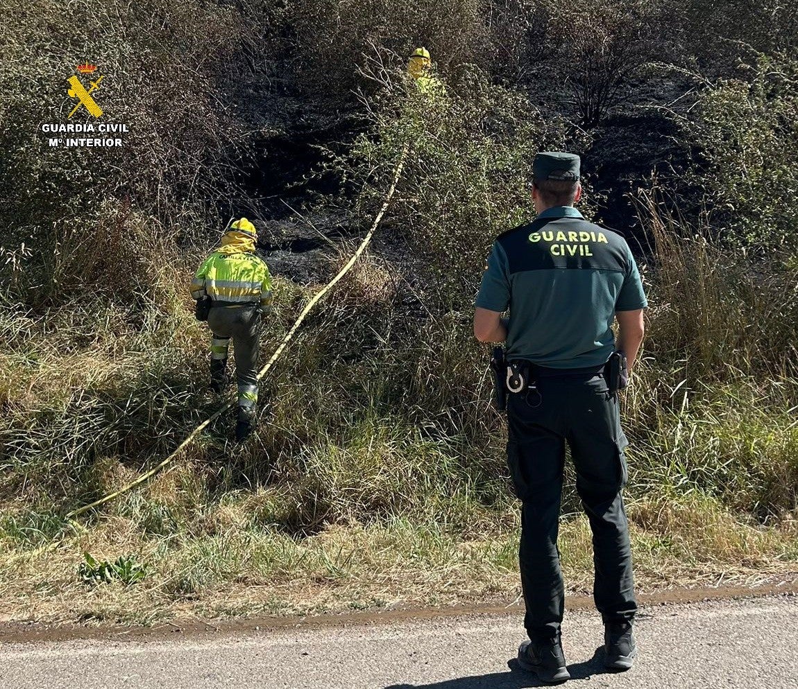 Investigado por causar un incendio, que quemó 64 hectáreas, en un pueblo de la comarca de Tierra de Campos Investigado por causar un incendio, que quemó 64 hectáreas, en un pueblo de la comarca de Tierra de Campos