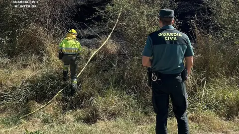 Investigado por causar un incendio, que quemó 64 hectáreas, en un pueblo de la comarca de Tierra de Campos .