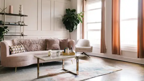 El salón de una casa El salón de una casa