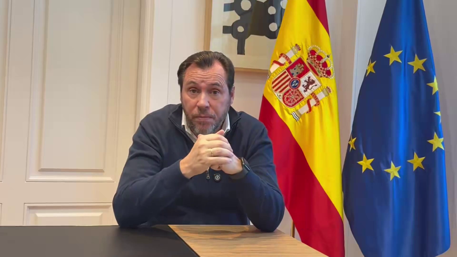 Óscar Puente critica la actitud "infantil" del PP por pedir la reapertura del AVE a Málaga: "Una manipulación preocupante" Óscar Puente critica la actitud "infantil" del PP por pedir la reapertura del AVE a Málaga: "Una manipulación preocupante"