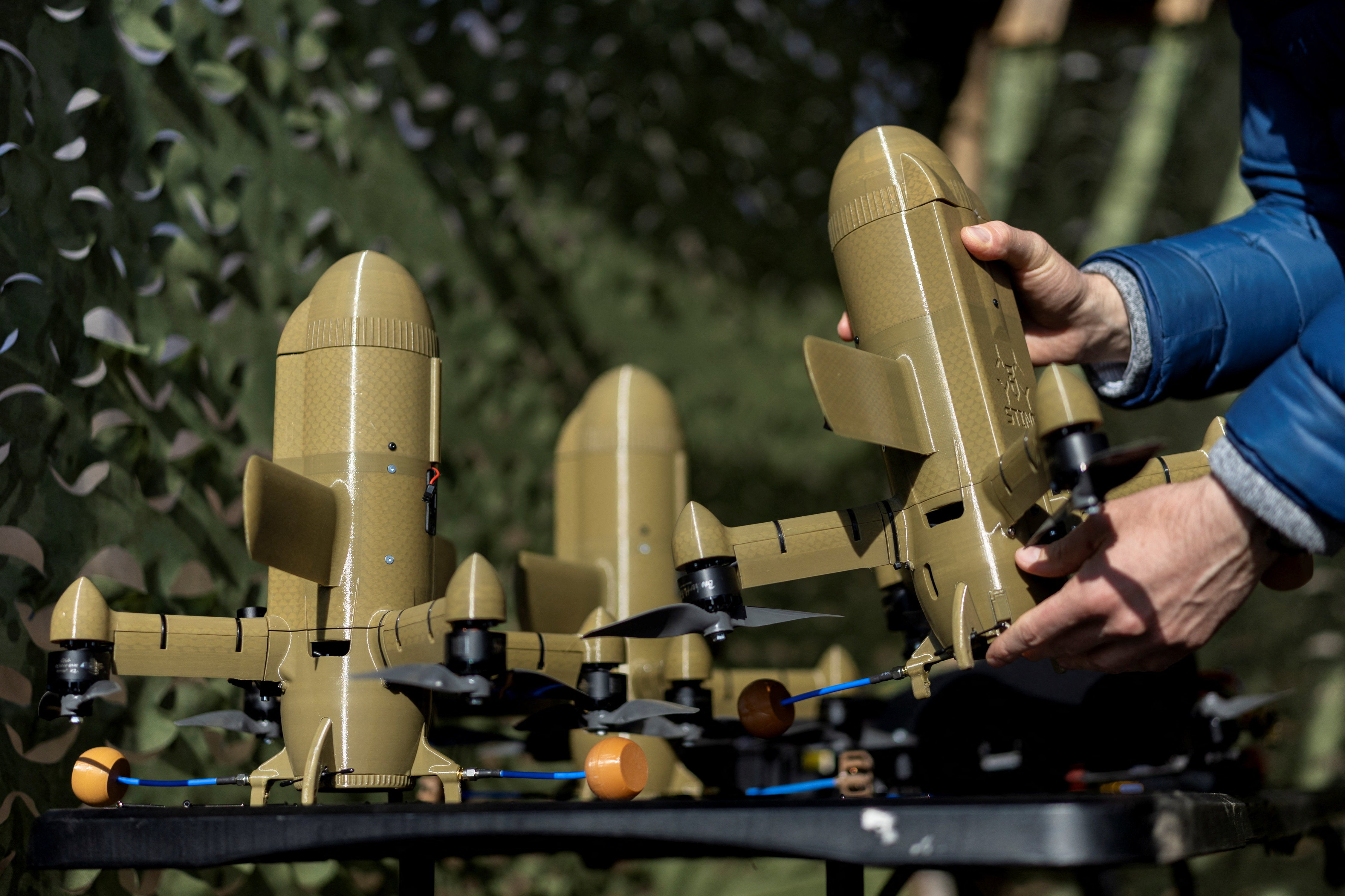 Así son los 'Sting', los drones ucranianos que interceptan los misiles iraníes 'Shahed' Así son los 'Sting', los drones ucranianos que interceptan los misiles iraníes 'Shahed'
