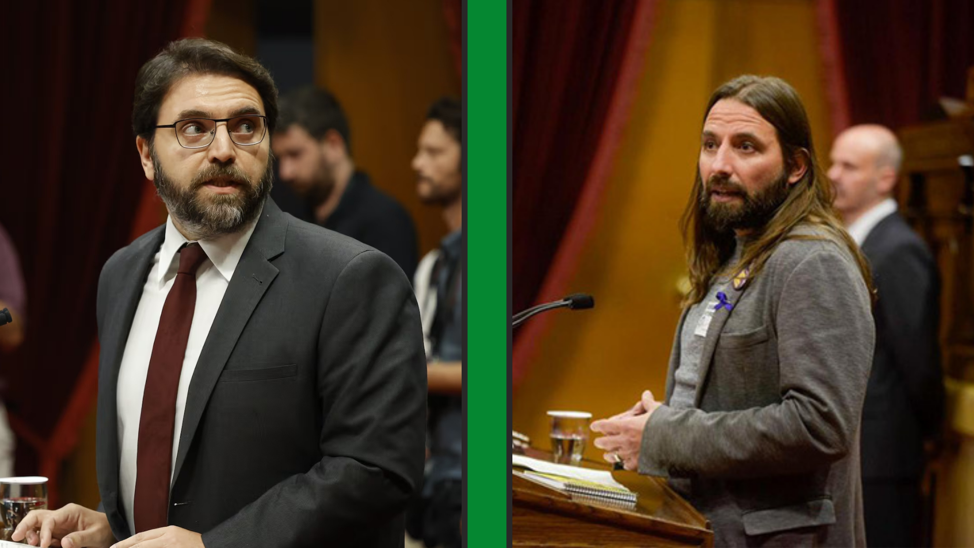 “Retirada per responsabilitat” vs. “Manca de previsió”: el xoc entre PSC i ERC per la crisi dels pressupostos “Retirada per responsabilitat” vs. “Manca de previsió”: el xoc entre PSC i ERC per la crisi dels pressupostos