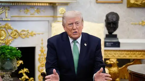 El presidente de Estados Unidos, Donald Trump, en el Despacho Oval El presidente de Estados Unidos, Donald Trump, en el Despacho Oval