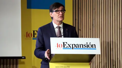 Salvador Illa, president de la Generalitat, en un acte organitzat per 'Expansión' Salvador Illa, president de la Generalitat, en un acte organitzat per 'Expansión'