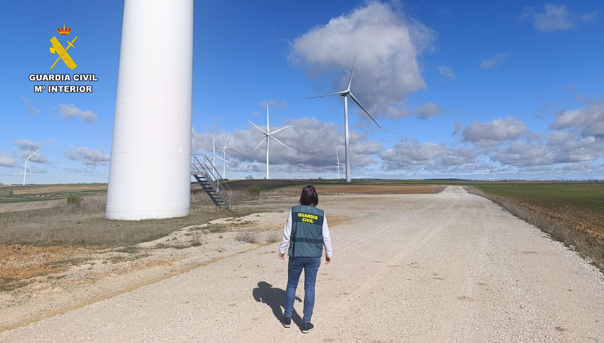 Dos investigados por sustraer cobre de un parque eólico de Baltanás Dos investigados por sustraer cobre de un parque eólico de Baltanás