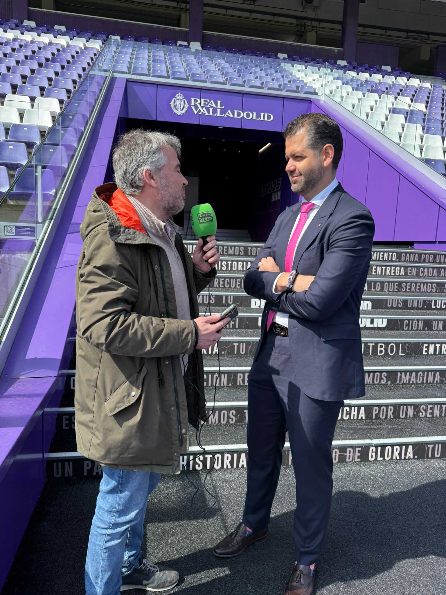 El Ayuntamiento y el Real Valladolid esperan cerrar el fondo sur de Zorrilla en 2027 El Ayuntamiento y el Real Valladolid esperan cerrar el fondo sur de Zorrilla en 2027