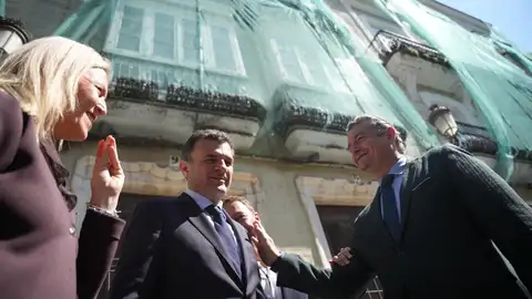 Eva Pajares, Bruno García y Antonio Sanz Eva Pajares, Bruno García y Antonio Sanz