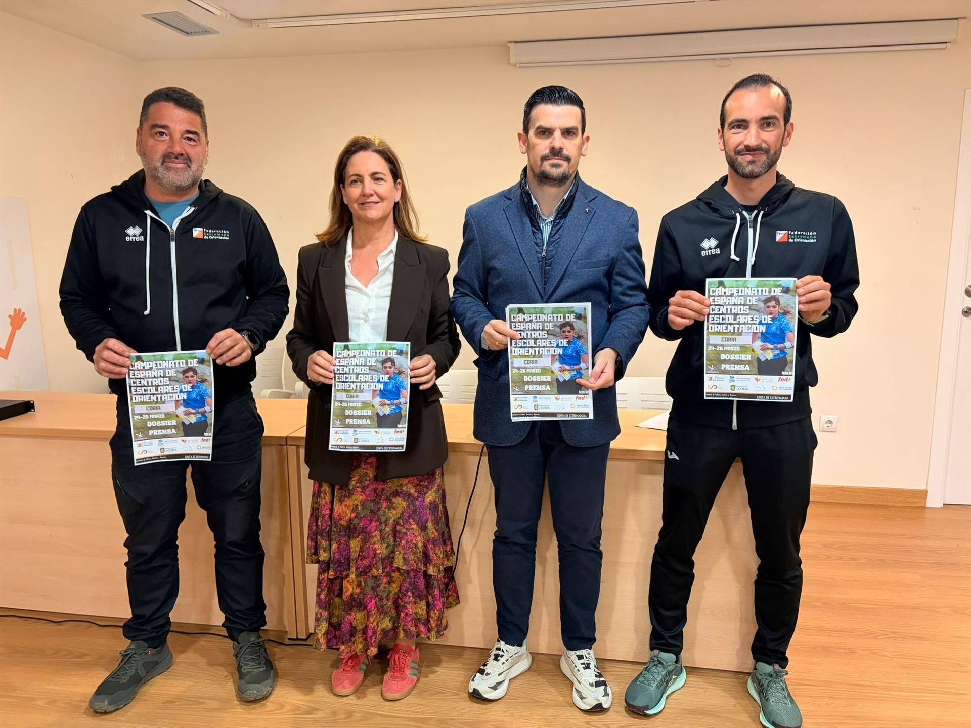 El Campeonato de España de Centros Escolares de Orientación reunirá en Coria a 400 jóvenes deportistas El Campeonato de España de Centros Escolares de Orientación reunirá en Coria a 400 jóvenes deportistas