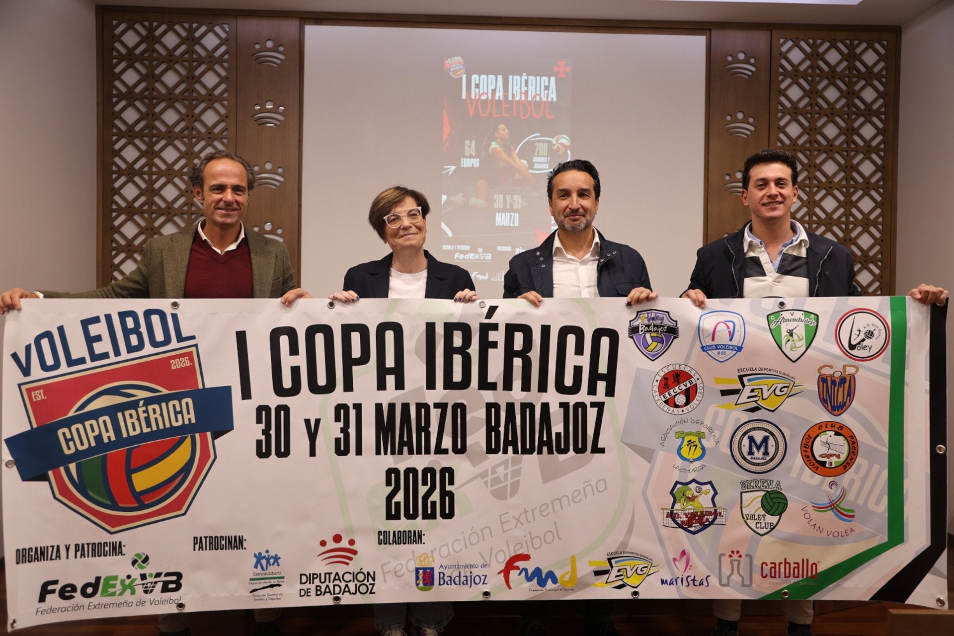 Más de 60 equipos participarán en Badajoz y Elvas en la I Copa Ibérica de Voleibol en alevín, infantil y cadete Más de 60 equipos participarán en Badajoz y Elvas en la I Copa Ibérica de Voleibol en alevín, infantil y cadete