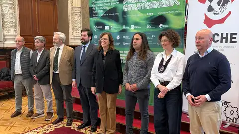 La Feria de Raza Churra muestra el valor del ovino churro y su impacto del territorio .