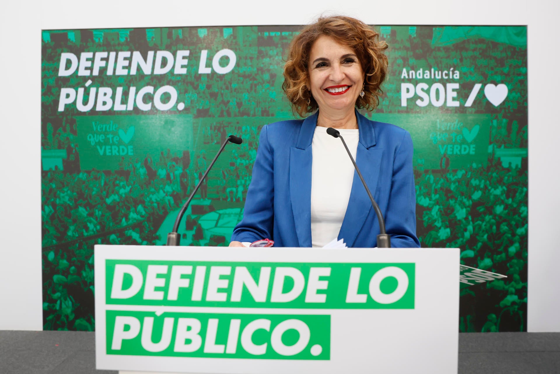 María Jesús Montero se define a sí misma como "la mujer con más poder de la democracia" María Jesús Montero se define a sí misma como "la mujer con más poder de la democracia"