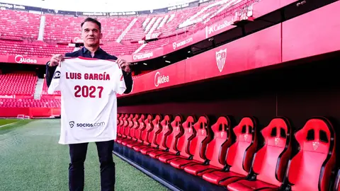 Luis García Plaza, nuevo entrenador del Sevilla Luis García Plaza, nuevo entrenador del Sevilla