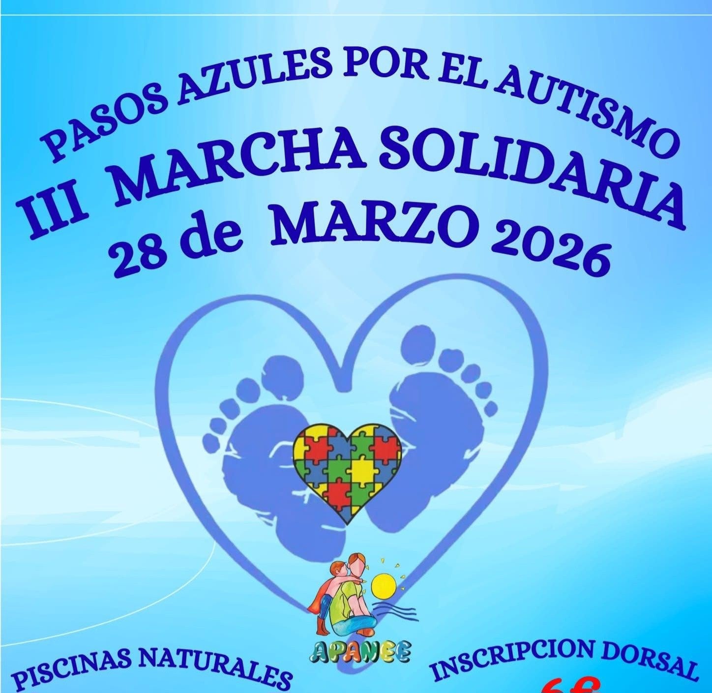 'Pasos azules por el autismo' te invita al desfile de este viernes y a la III Marcha Solidaria del sábado en Torrevieja 'Pasos azules por el autismo' te invita al desfile de este viernes y a la III Marcha Solidaria del sábado en Torrevieja