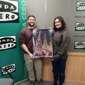 Arnau Nácher y Lia Rosa, de la Nova Muixeranga d'Algemesí