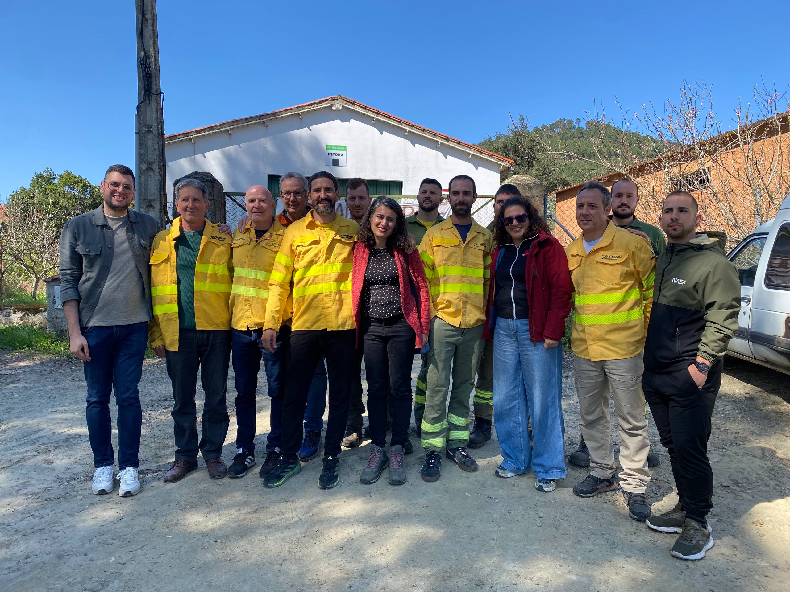 Unidas por Extremadura denuncia el cierre de la base del Infoex en Nuñomoral Unidas por Extremadura denuncia el cierre de la base del Infoex en Nuñomoral