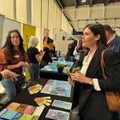 La concejala de Educación de Elche en la inauguración de la III Feria de la FP de la ciudad.
