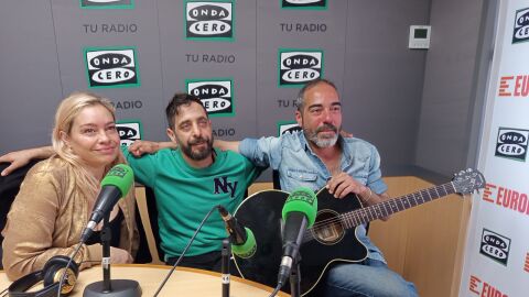 Almudena Ba&ntilde;&oacute;, Jose Manuel Oliva y Jos&eacute; Ledesma de 'Martes suicida'