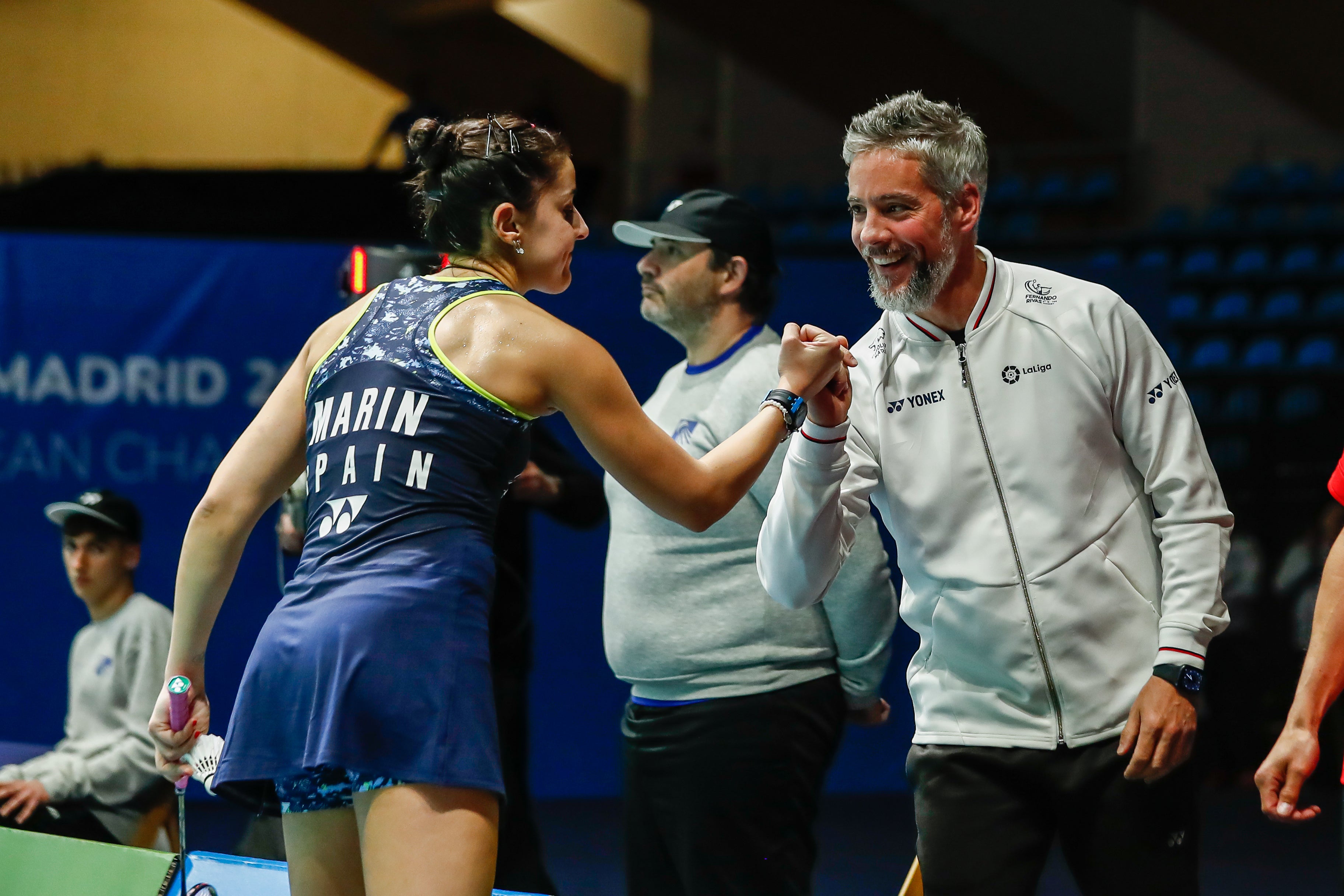 Fernando Rivas, sobre la retirada de Carolina Marín: "Creo que era temerario volver a jugar después de la lesión"