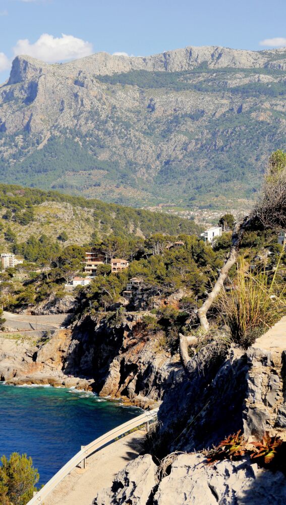Paisaje de la isla de Mallorca