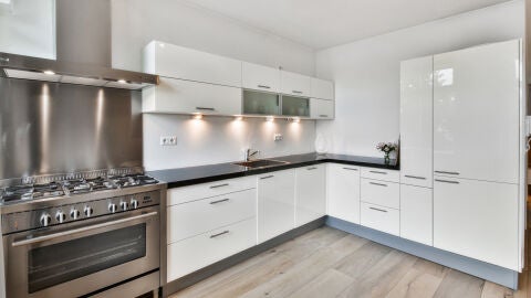 Una cocina de una casa