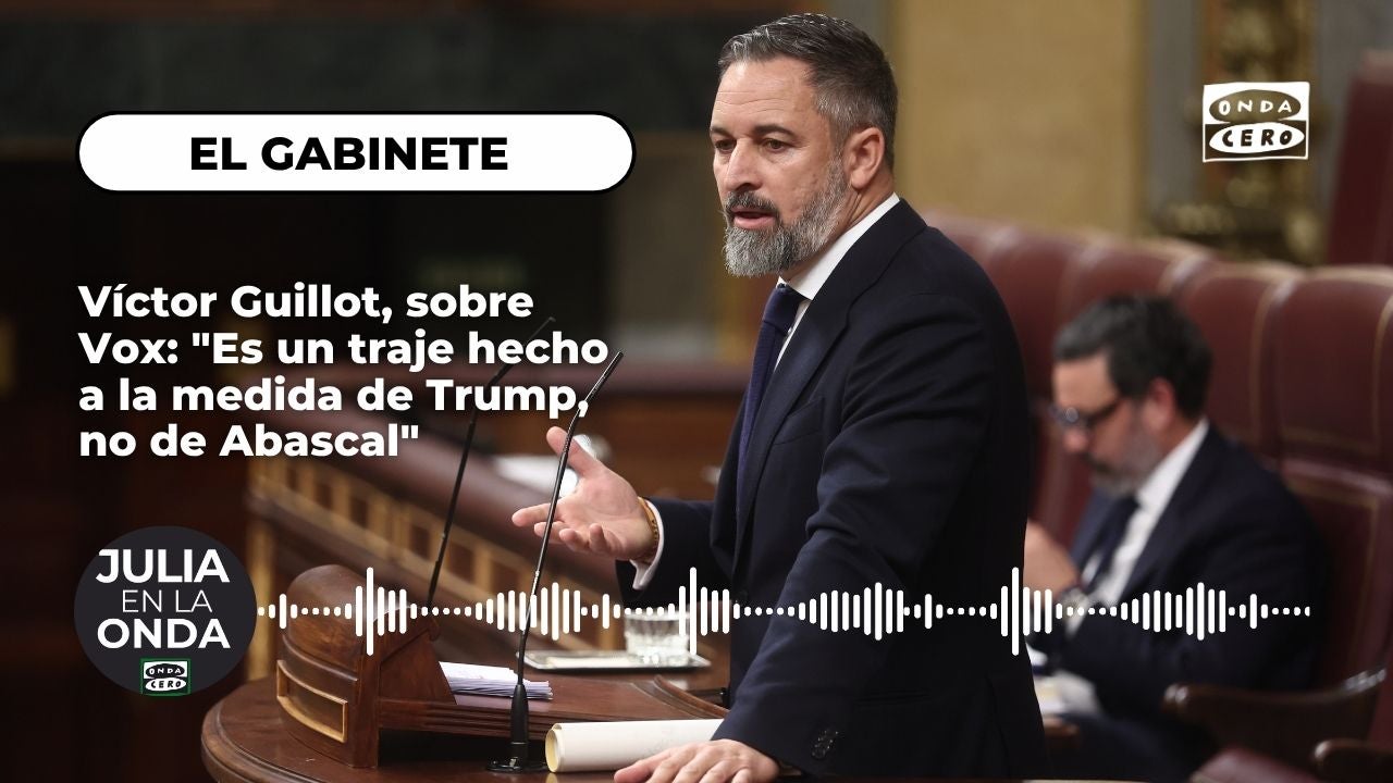 Víctor Guillot, sobre Vox: "Es un traje hecho a la medida de Trump, no de Abascal" Víctor Guillot, sobre Vox: "Es un traje hecho a la medida de Trump, no de Abascal"