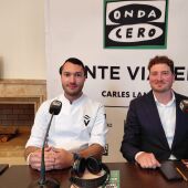 Blai Vallbona, Chef Ejecutivo del Gran Hotel Cap Vermell, y Daniel Mingorance, anfitrión de Cap Vermell Grand Hotel.