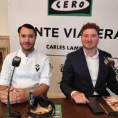 Blai Vallbona (izquierda) y Daniel Mingorance (derecha), en el especial Gente viajera desde Capdepera. Blai Vallbona (izquierda) y Daniel Mingorance (derecha), en el especial Gente viajera desde Capdepera.