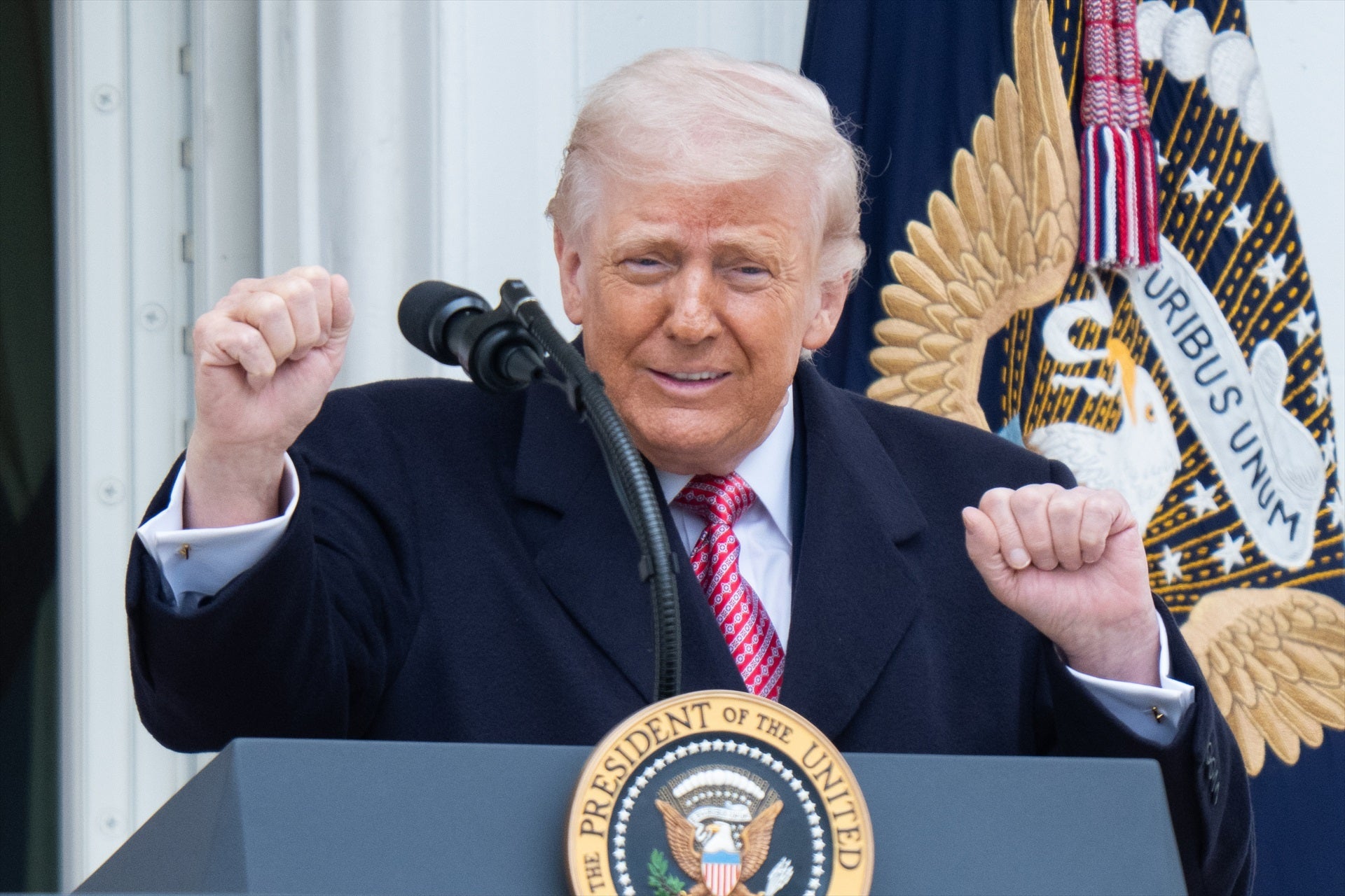 Donald Trump en una imagen reciente en Washington Donald Trump en una imagen reciente en Washington