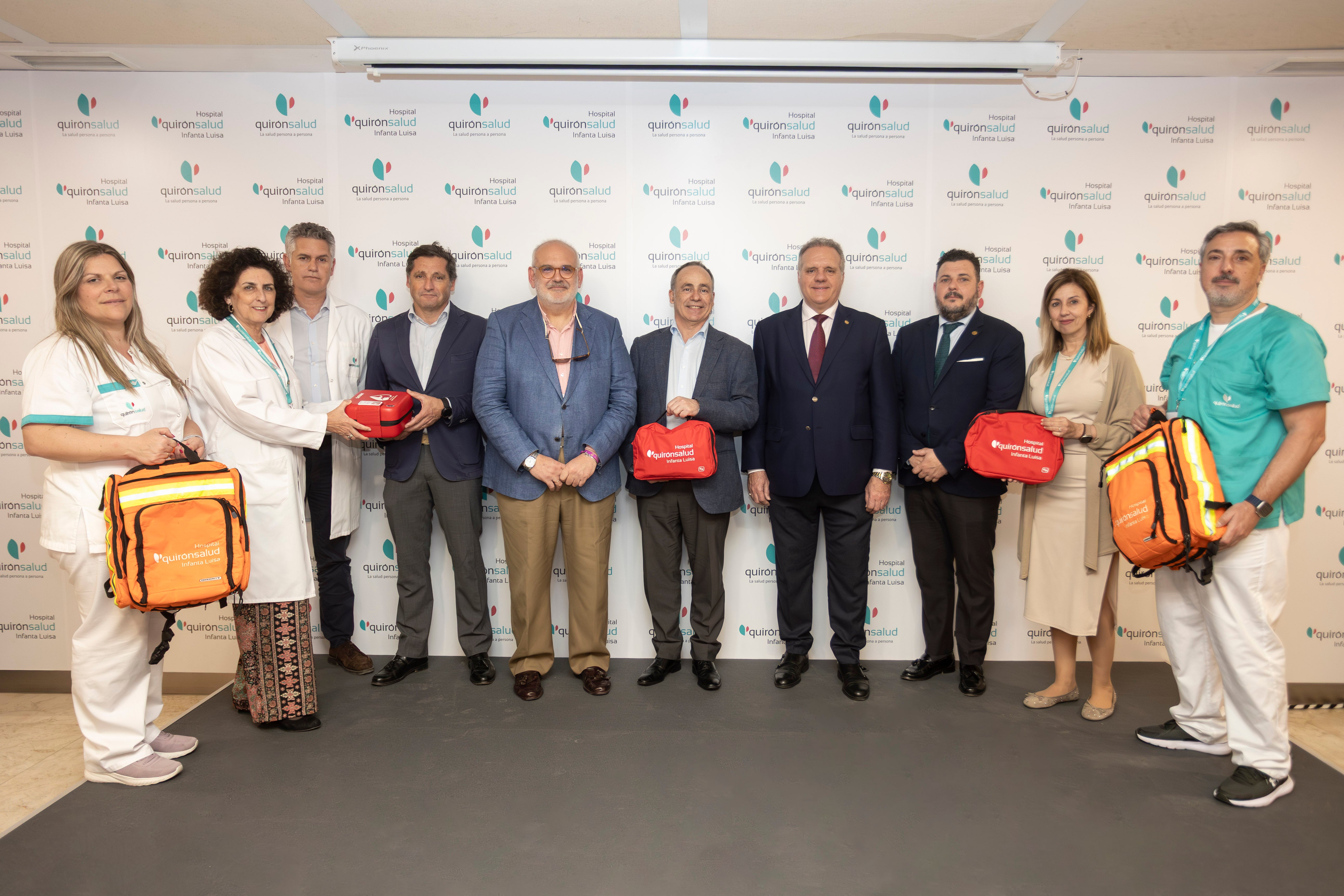 Quirónsalud Infanta Luisa renueva el servicio médico de las hermandades de Triana en la Semana Santa 2026 Quirónsalud Infanta Luisa renueva el servicio médico de las hermandades de Triana en la Semana Santa 2026