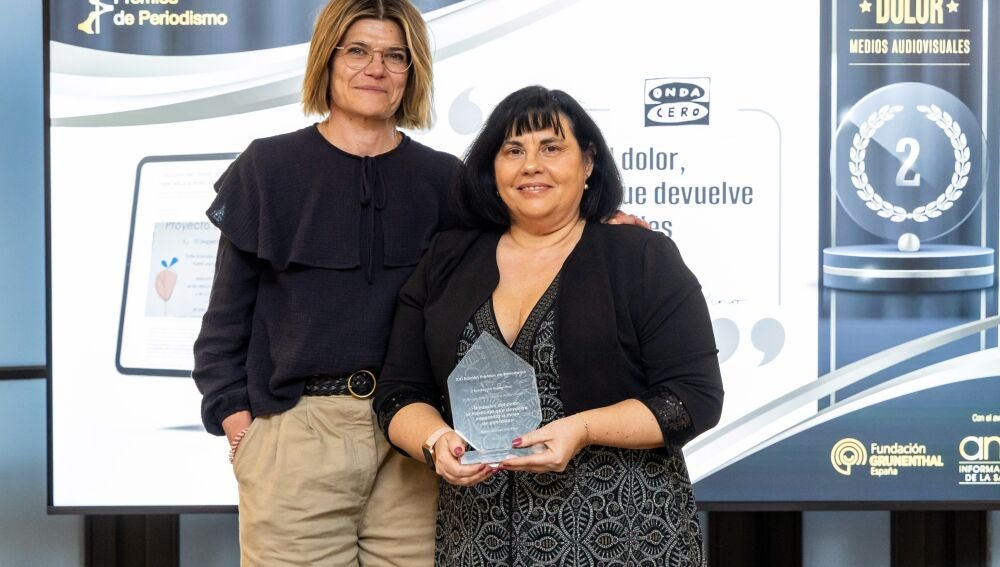 Belén Gómez del Pino amb aquest reconeixement que arriba també gràcies a la Sociedad Española del Dolor