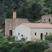 Complejo minero de San Antón, con su horno de cinabrio