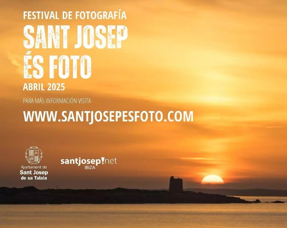 Joan F. Ribas: "esta exposición es la principal apuesta del certamen Sant Josep es Foto." Joan F. Ribas: "esta exposición es la principal apuesta del certamen Sant Josep es Foto."