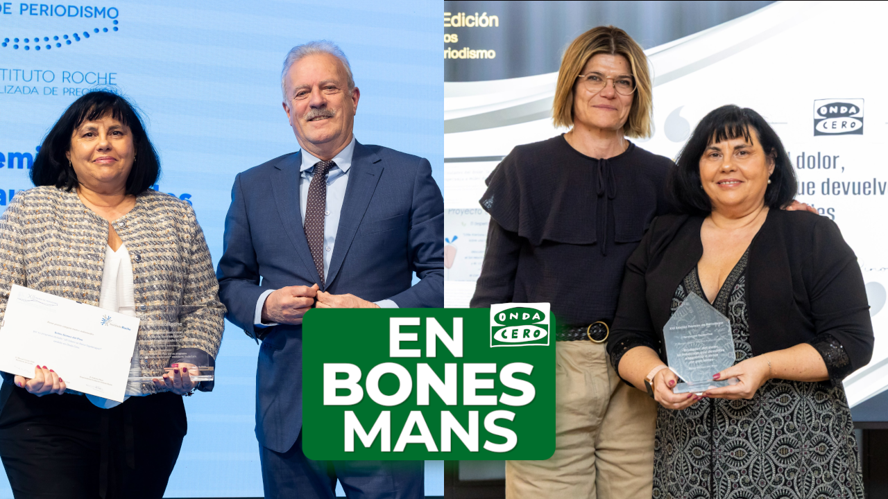 'En Bones Mans' rep dos guardons del periodisme sanitari 'En Bones Mans' rep dos guardons del periodisme sanitari