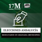Resultados de las elecciones de Andalucía 2026 en el municipio de Granada