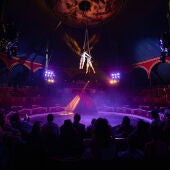Artistas del Circo Raluy actuando en Palma de Mallorca