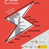 Cartel de la Senda del Poeta