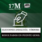 Resultados de las elecciones de Andalucía 2026 en Puente Genil