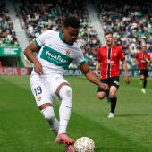 Diangana se ha lesionado con su selección nacional y es baja para el partido ante el Rayo Vallecano.