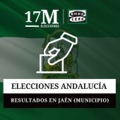 Resultados de las elecciones de Andalucía 2026 en el municipio de Jaén