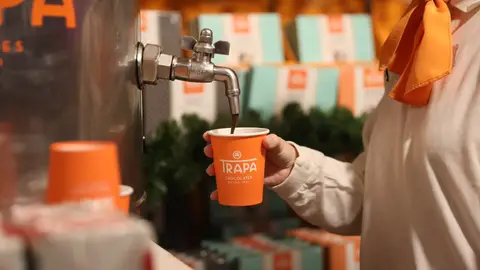 Trapa celebrará la tradicional chocolatada de Jueves Santo .