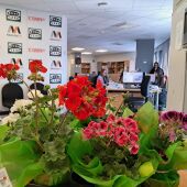 Los geranios de Pelargonium for Europe en Onda Cero Valencia 