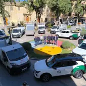 Presentación de nuevos camiones y vehículos para el servicio de limpieza viaria y recogida de RSU Presentación de nuevos camiones y vehículos para el servicio de limpieza viaria y recogida de RSU