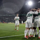 Jugadores del Elche CF celebran un gol ante el Rayo Vallecano en el partido de la primera vuelta. Jugadores del Elche CF celebran un gol ante el Rayo Vallecano en el partido de la primera vuelta.