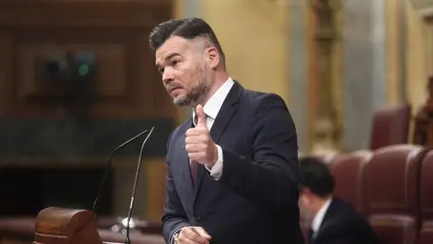 Gabriel Rufián en una intervención en el Congreso (Foto de archivo) Gabriel Rufián en una intervención en el Congreso (Foto de archivo)