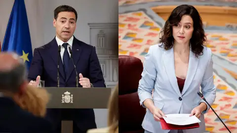 Montaje Imanol Pradales e Isabel Díaz Ayuso Montaje Imanol Pradales e Isabel Díaz Ayuso