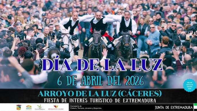 'El Día de la Luz' y sus carreras de caballos por La Corredera pondrán este lunes el cierre a la Semana Santa de Arroyo de la Luz 'El Día de la Luz' y sus carreras de caballos por La Corredera pondrán este lunes el cierre a la Semana Santa de Arroyo de la Luz