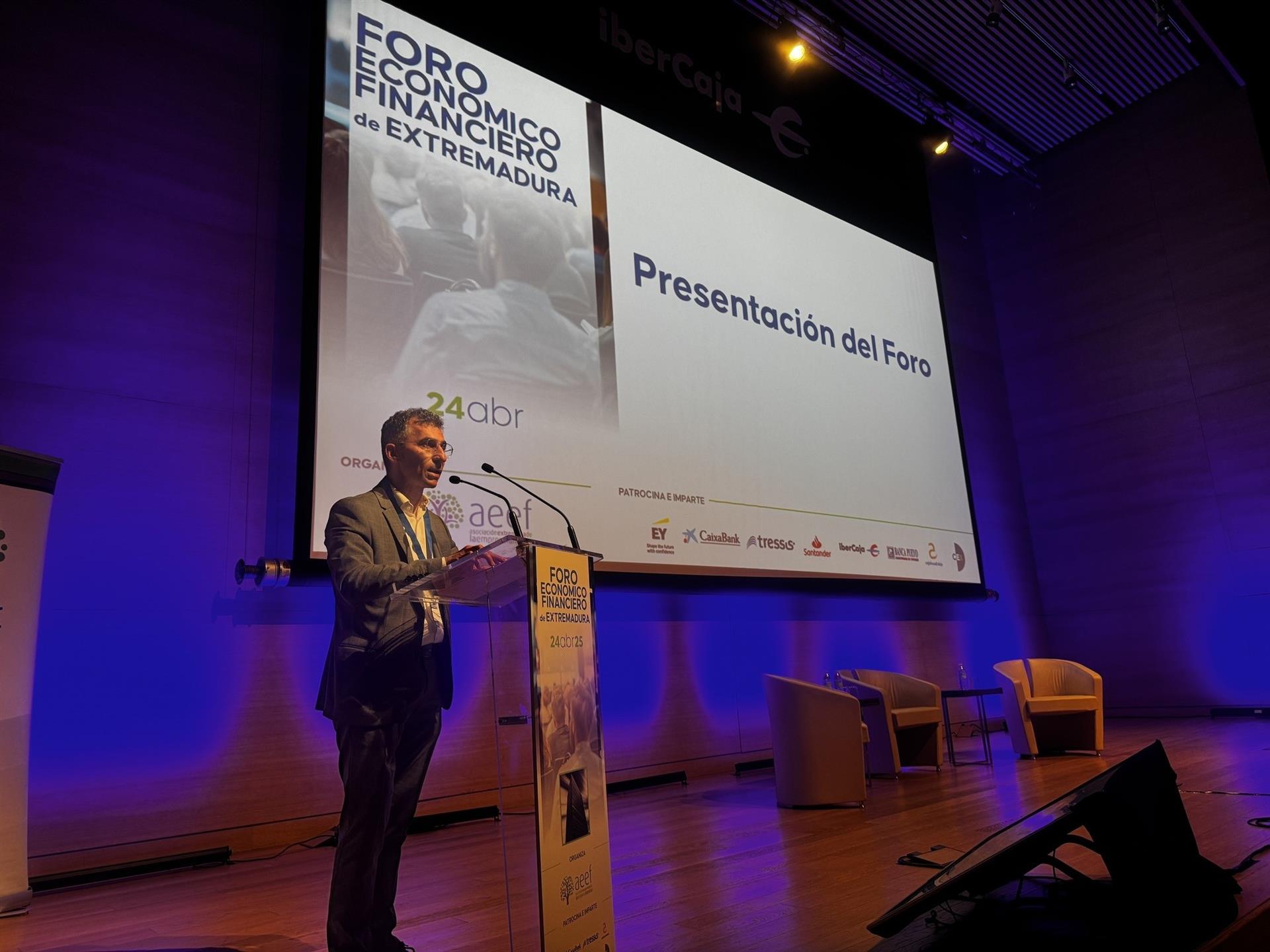 El II Foro Económico Financiero de Extremadura abordará el 24 de abril en Badajoz los desafíos actuales El II Foro Económico Financiero de Extremadura abordará el 24 de abril en Badajoz los desafíos actuales